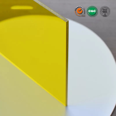Transparentes farbiges ESD-Acrylblatt PVC Antifog aufgerolltes materielles Stempelschneiden