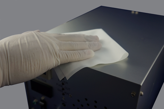 Polyester 100% stricken Reinraum abwischt staubfreien Laser-Schnitt