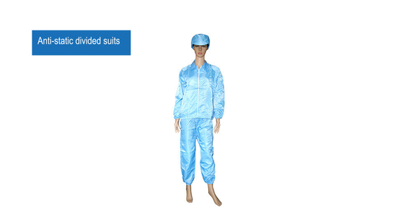 Labor-ESD-Kittel-einheitliches Arbeitskleidung antistatisches ESD-Cleanroom-Kleid