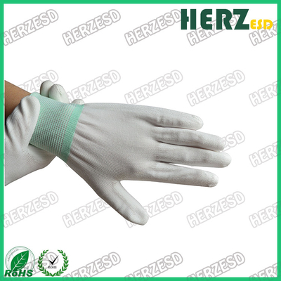 Antibeleg ESD beschichtete Handschuh ESD-Handhandschuh-leitfähige Arbeits-Linie Sicherheit