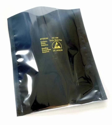 Kundengebundene offene antistatische sichere Sperre, die ESD abschirmt Taschen für Cleanroom verpackt