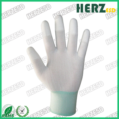 Esd-tauchen Nylonhandschuh ESD-Handhandschuhe Widerstandskraft 1x106-8/Cm für die Behandlung von elektronischen Teilen auf