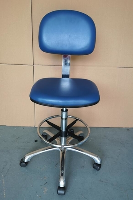 Sichere Stühle blaue Farbe-ESD/statischer zerstreuender Stuhl mit der Erdung der Kette
