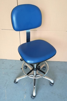 Sichere Stühle blaue Farbe-ESD/statischer zerstreuender Stuhl mit der Erdung der Kette