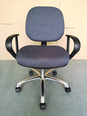 Dreifacher justierbarer ESD Entwurfs-Stuhl, bequeme Laborstühle mit Armlehne