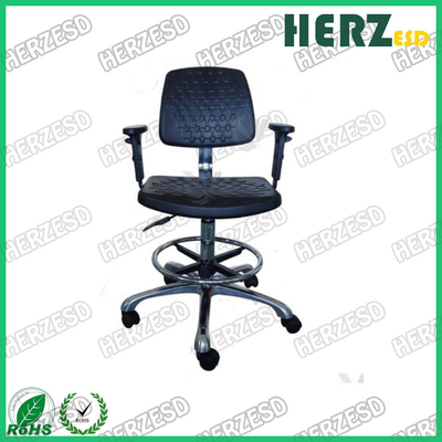 Safe-Stühle PU-Schaumoberfläche-Material Seat-Größen-450*430mm ESD mit Fuß-Rest
