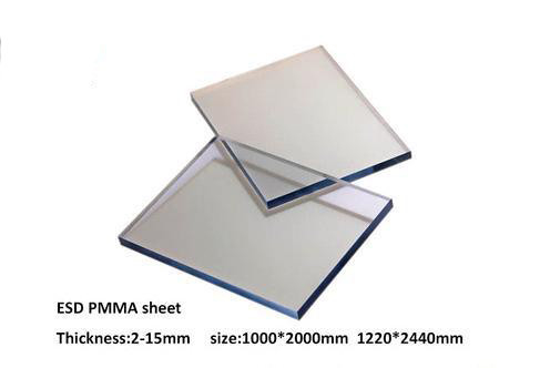 0.8mm optisches PMMA statisches ESD Polycarbonats-Antiblatt