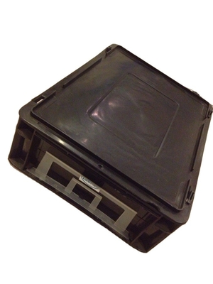 Beständige UV- beschichtende Plastik-400*300mm ESD Teil-Behälter SGS-Abnutzungs-