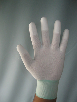 beschichtete Nylonpalmen-Finger des Ohm-10e9 statische ESD-Handantihandschuhe
