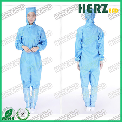 Sicheres Polyester-Antihaltearbeit-Kleidung Esd-Kleidungs-Uniform-Overall