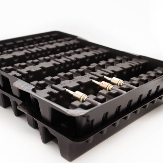 180mm Dia Stackable Smd Reel Rack Container Conductive Polystyrene