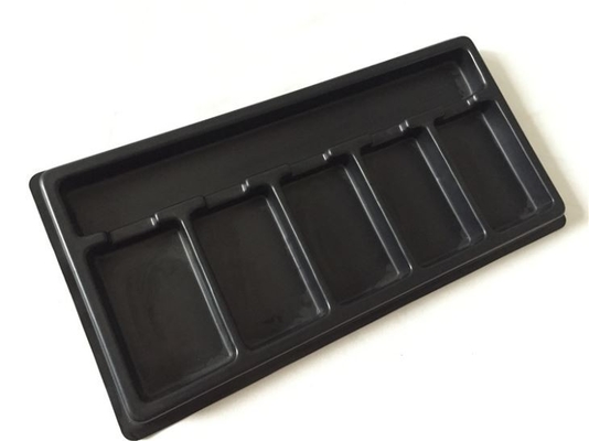ESD Schwarz-Plastik-Blister-Tray-Verpackung für PCB