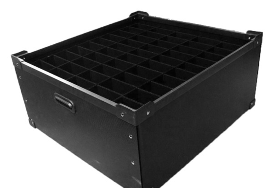 ESD PP Wellblech, antistatische Kunststoff-Hohlblech-Box, wiederverwendbare PP-Box