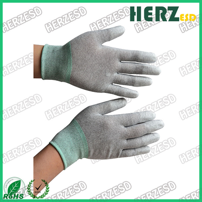 ESD Kohlenstofffasern Handschuhe PU Palm Fit Sicherheitshandschuhe Arbeitshandschuhe