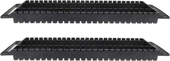 Verschiedene Größen Esd PCB-Speicher Umlaufregal Schwarz Kunststoff Antistatische ESD Umlaufregal
