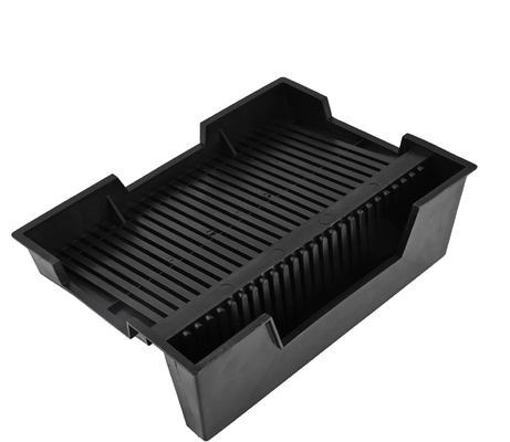 ESD Antistatischer L-Typ Oberflächen-PCB-Speicher Umlauf ESD Umlaufregal PCB-Tablett ESD Regal-Speicher Umlaufregal