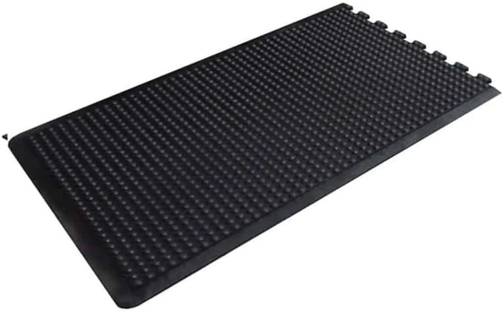 ESD Schwarze Müdigkeitsschutzmatte Industrielle Müdigkeitsschutzmatte Gewerbliche Fabrik Küche Bodenmatte