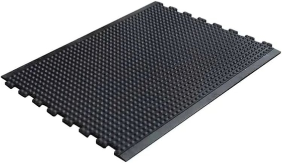 ESD Schwarze Müdigkeitsschutzmatte Industrielle Müdigkeitsschutzmatte Gewerbliche Fabrik Küche Bodenmatte