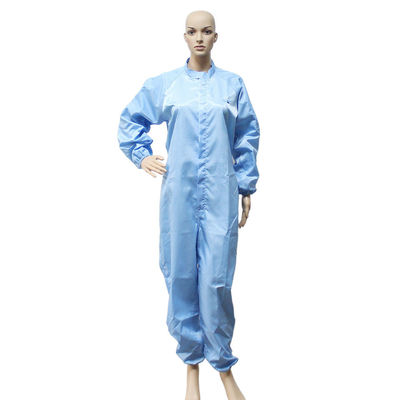 Antistatischer Reinraum Anzug ESD-Polyester-Jumpsuit Arbeitskleidung Labormantel