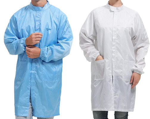 Antistatische Abdeckung ESD-Smokes Bekleidung Staubdicht Wiederverwendbare ESD-Kleidung Jumpsuit Arbeitskleidung Jacke