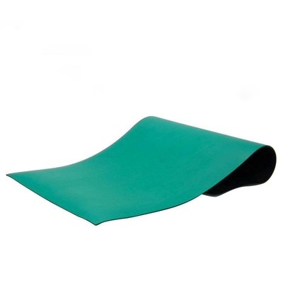 Antistatische Kautschukmatte ESD Matte Grün / Grau / Schwarz