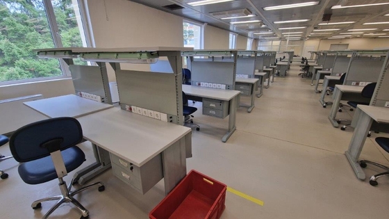 Anti-statische Arbeitsbänke Höhenlift statische Steuerungsarbeitsstation
