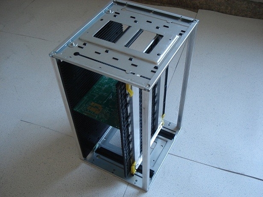 355*320*563mm ESD PCB Magazine Rack Antistatische SMT PCB-Speicherkarre für die PCB-Produktionslinie