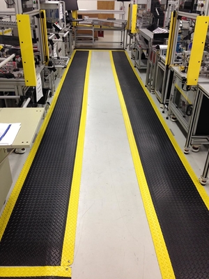 Industrielle Bodenmatte gegen Müdigkeit PVC-Schaummatte Esd-Matten gegen Müdigkeit