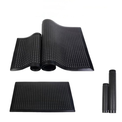 Schwarze 13mm Dicke Antistatische Anti-Ermüdung Fußbodenmatte Für Werkstatt Anti-Rutsch Anti-Ermüdung Matte