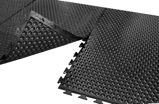 Verriegelungsschutz-Anti-Ermüdungs-Gummi-Matte Industrie-Blasenmatte Rutschsicherung