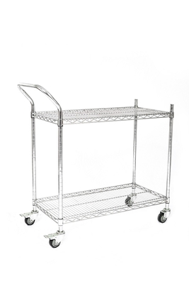 Spezialisierte Edelstahl-ESD-Drahtreppe-Trolley Karrennetz-Speicher-Antistatische Drahttrolle