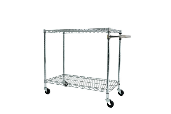 Spezialisierte Edelstahl-ESD-Drahtreppe-Trolley Karrennetz-Speicher-Antistatische Drahttrolle