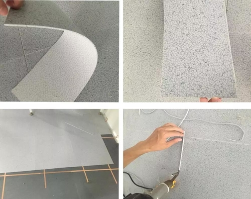 ESD Vinyl Fußbodenleiter / antistatische Bodenfliesen ESD und antistatische Lösung