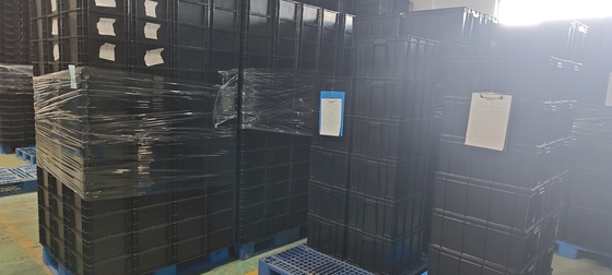 400x300mm Lagerbehälter Stapelbare ESD Industrie-Kunststoff-Lagerbehälter Box Leitungskiste