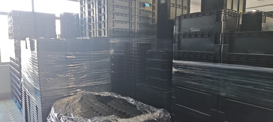 400x300mm Lagerbehälter Stapelbare ESD Industrie-Kunststoff-Lagerbehälter Box Leitungskiste