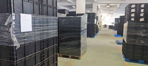 400x300mm Lagerbehälter Stapelbare ESD Industrie-Kunststoff-Lagerbehälter Box Leitungskiste