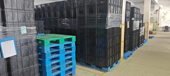 400x300mm Lagerbehälter Stapelbare ESD Industrie-Kunststoff-Lagerbehälter Box Leitungskiste