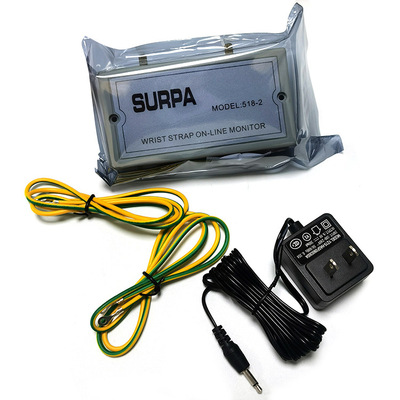 ESD SURPA 518-2 ESD-Gelenkbandprüfer / Online-Monitor für antistatische Gelenkbande