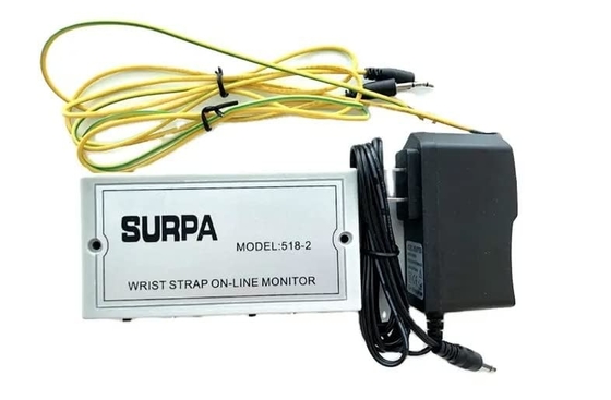 ESD SURPA 518-2 ESD-Gelenkbandprüfer / Online-Monitor für antistatische Gelenkbande