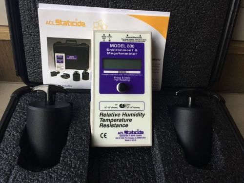 Oberflächenwiderstandsmessgerät ACL 800 Digitales Megohmmeter für ESD- und Umweltwiderstandsprüfungen