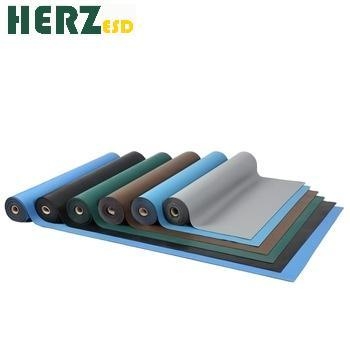 ESD Rubber Table Mat Antistatic 1.8mm-3mm Green Grey Blue