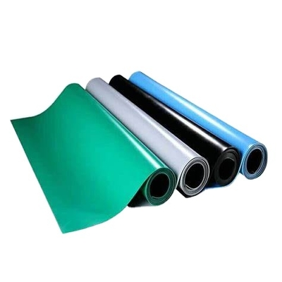 Custom ESD Rubber Table Mat 1.8mm-3mm Anti-static Green Grey Blue