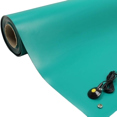 Custom ESD Rubber Table Mat 1.8mm-3mm Anti-static Green Grey Blue