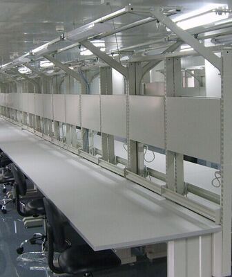 Vollständig anpassbare antistatische ESD-Arbeitsbank für Elektronikmontage