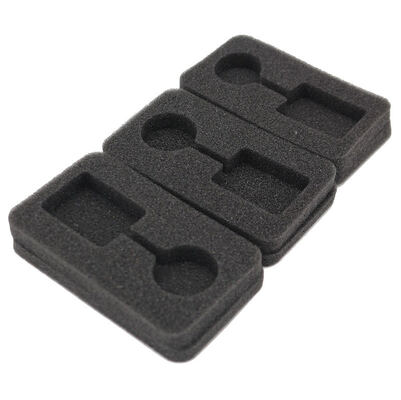 ESD-Verpackungsfoam eigene Form leitfähige PU-Blätter 2-500 mm Dicke 10^3-10^6 Ω für Elektronik