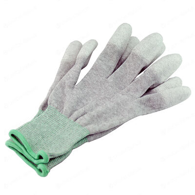 ESD Top Fit Handschuhe Fabrik ESD Labor Antistatische Kohlenstofffaser PU Palm Fit Handschuhe ESD Handschuhe