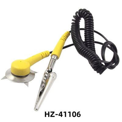 Customized ESD Grounding Cord Antistatic Ground Wire for ESD Mat and Workbench