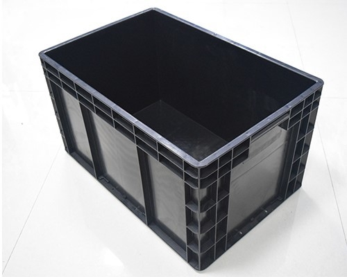 Esd Behälter-Box Esd Kunststoff-Werkzeug-Box Schwarz-Antistatische PP-PVC-Box