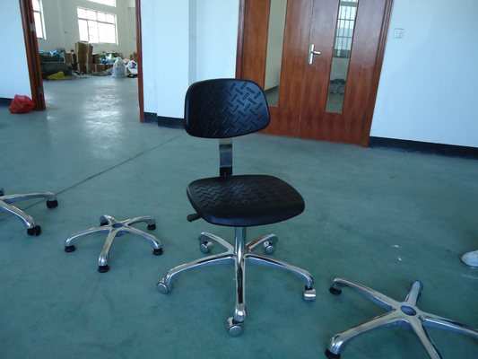 Statische zerstreuende sichere Stühle ESD unterstützen Größe genehmigte die 380 * 260mm das schwarze Farbe-CER