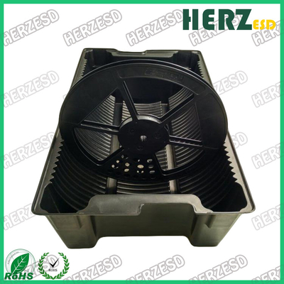 ESD-Plastik-SMD-Rollenstand, antistatische SMT-Rollen-Speicherbox, ESD-Tray